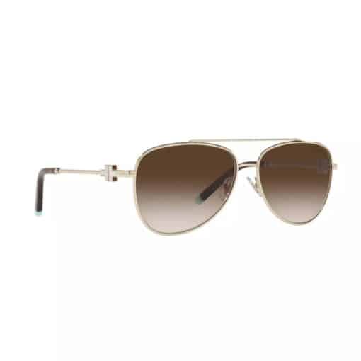 TIFFANY & CO. Aviator Style Stylish Ladies Sunglasses - Image 3