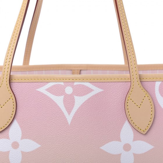 Louis Vuitton Neverfull MM LV By The Pool Pink Cloth ref.943214