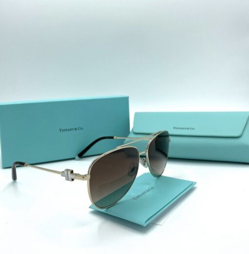 TIFFANY & CO. Aviator Style Stylish Ladies Sunglasses