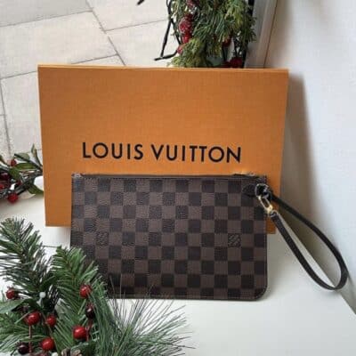 Louis vuitton pochette online damier ebene