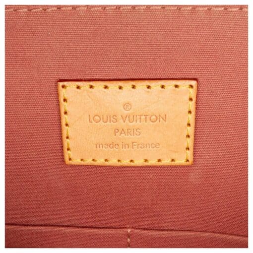 Louis Vuitton Vernis Alma PM Rose Velours Bag. - Image 3