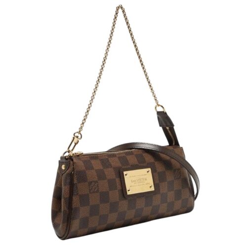 Louis Vuitton Damier Ebene Eva Clutch Shoulder/ Crossbody Bag - Image 2