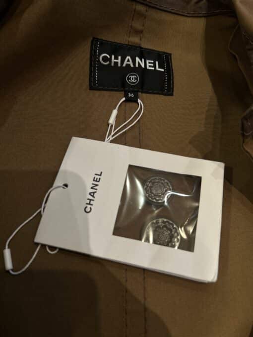 Chanel 20C Runway Bronze CC Buttons Jacket (Size 36 Small) - Image 12