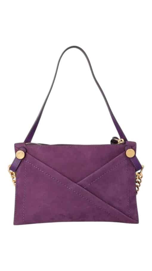 Mulberry M Zipped Amethyst Soft Nubuck and Silky Calf Leather - Image 4