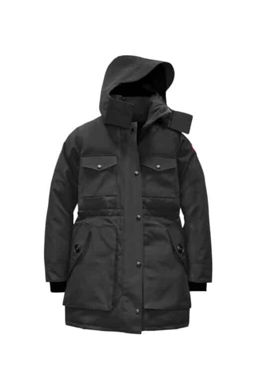 Canada Goose Black Gabriola Down Parka Coat (Size Large)