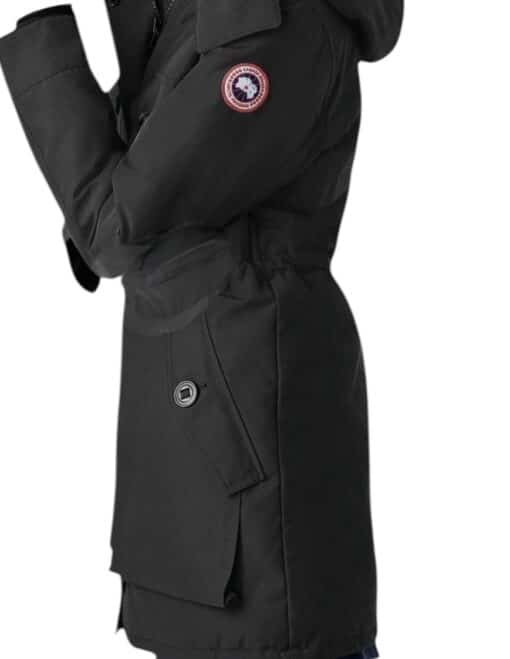 Canada Goose Black Gabriola Down Parka Coat (Size Large) - Image 8