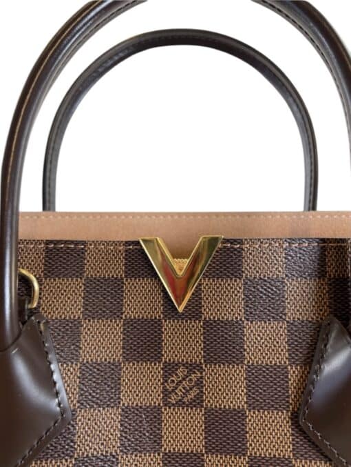 Louis Vuitton Damier Ebene Kensington Shoulder Bag. - Image 6