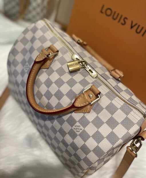 Louis Vuitton Damier Azur Speedy 30 Bandouliere - Image 16