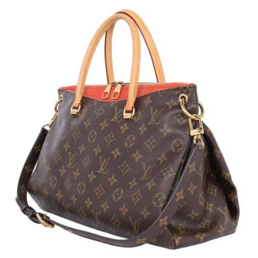 Louis Vuitton Clementine Monogram Canvas Pallas MM Shoulder Bag - Image 3