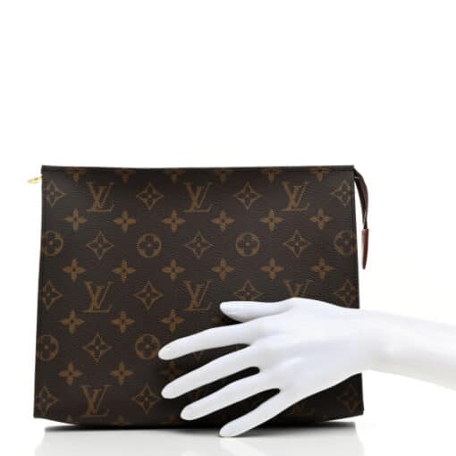 Louis Vuitton Monogram Clutch/ Toiletry Pouch 26 - Image 8