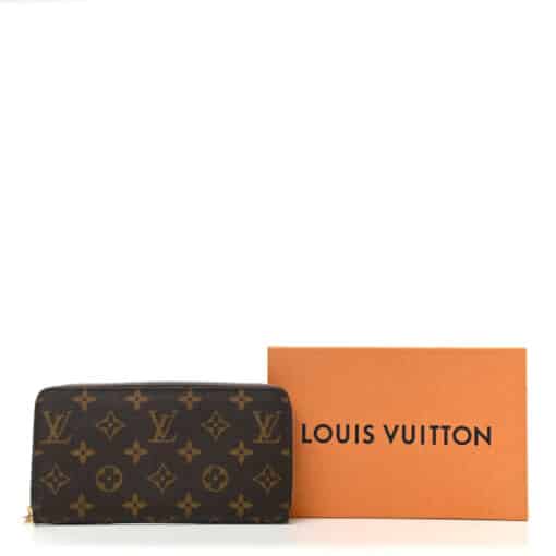 Louis Vuitton Monogram Zippy Wallet Rose Ballerine.