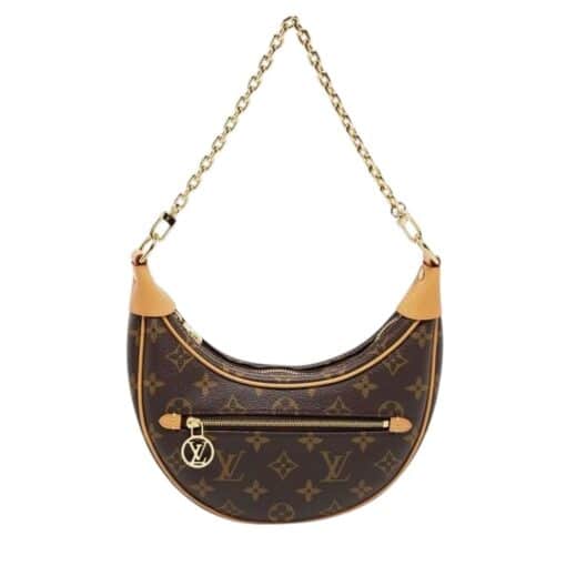 Louis Vuitton Monogram Loop Shoulder Crossbody Bag. - Image 15