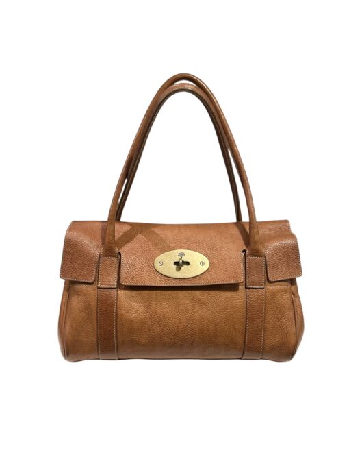 MULBERRY Natural Leather East West Bayswater Oak.