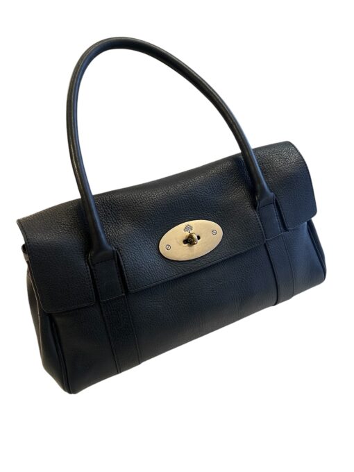 Mulberry Small Bayswater East West Black Leather. - Image 3