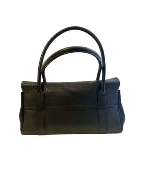 Mulberry Small Bayswater East West Black Leather. - Image 7