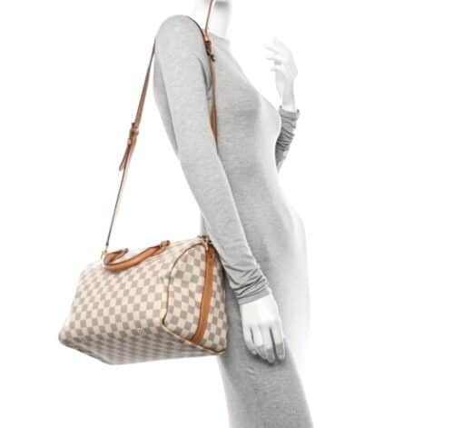 Louis Vuitton Damier Azur Speedy 30 Bandouliere - Image 13