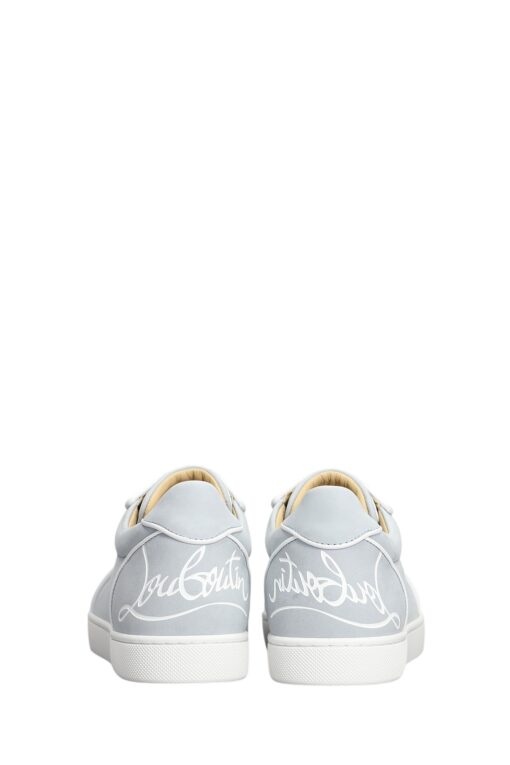 Christian Louboutin Sneakers Fun Vieira Oralto In Pelle Celeste (Size 38) - Image 3