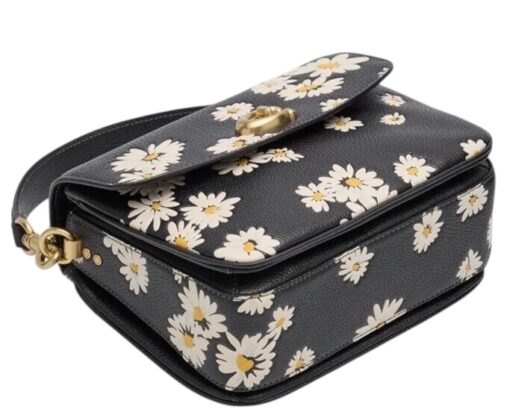 Coach Cassie 19 Floral Print Crossbody Bag. - Image 7