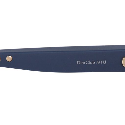 CHRISTIAN DIOR Oblique Diorclub M1U Mask Sunglasses Blue - Image 2