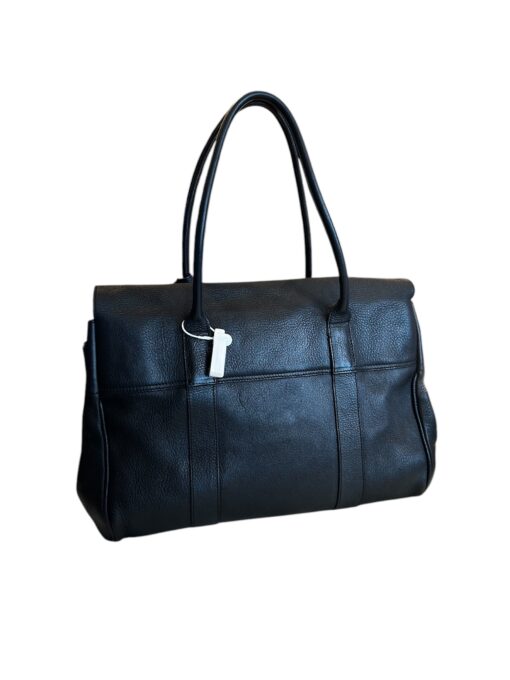 Mulberry Black Leather Bayswater Tote Bag - Image 14