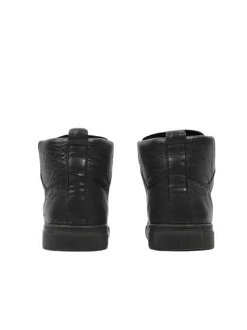 BALENCIAGA Arena High-top Black Leather (Size 38) - Image 2