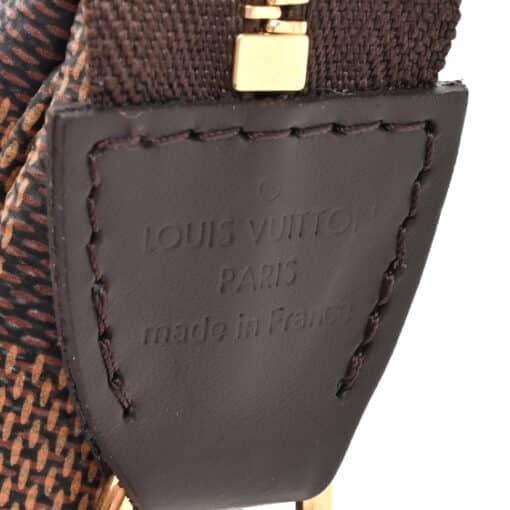 Louis Vuitton Damier Ebene Mini Pochette Accessories. - Image 4